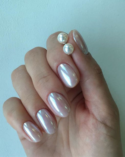 Pearl Image Nails
