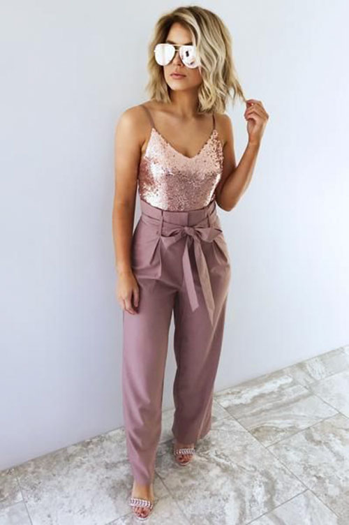 Rose Gold Outfits For Women